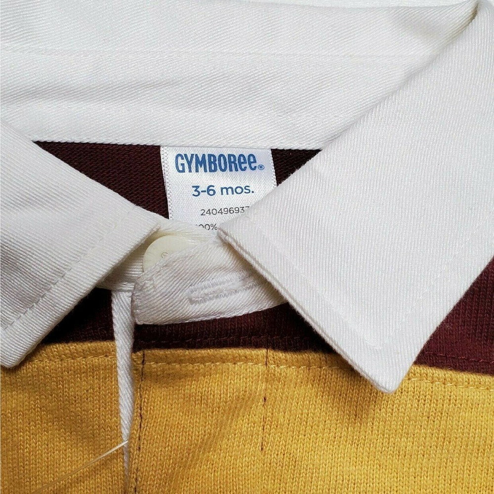 NWT Gymboree Striped Polo Shirt - Picture 3 of 3